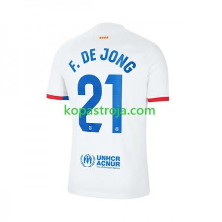 Billiga Fotbollströjor FC Barcelona Frenkie de Jong 21 Borta tröja 2023/24 Kortärmad
